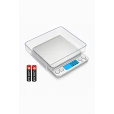 Esans Deposu 500g x 0.01g Dijital Hassas Terazi (Kapaklı & Pilli Set) Esans Deposu 500g x 0.01g Dijital Hassas Terazi (Kapaklı & Pilli Set)